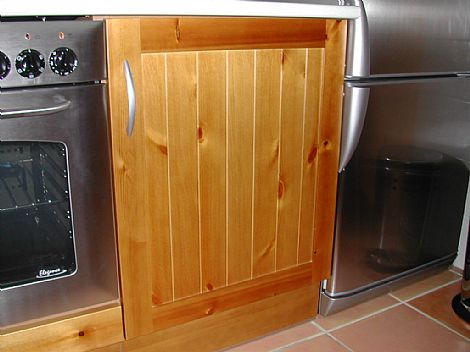 Muebles de cocina con puertas tablilla Muebles Recorio Cangas de Onís Asturias